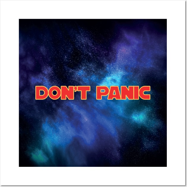 Don't Panic Wall Art by marv42